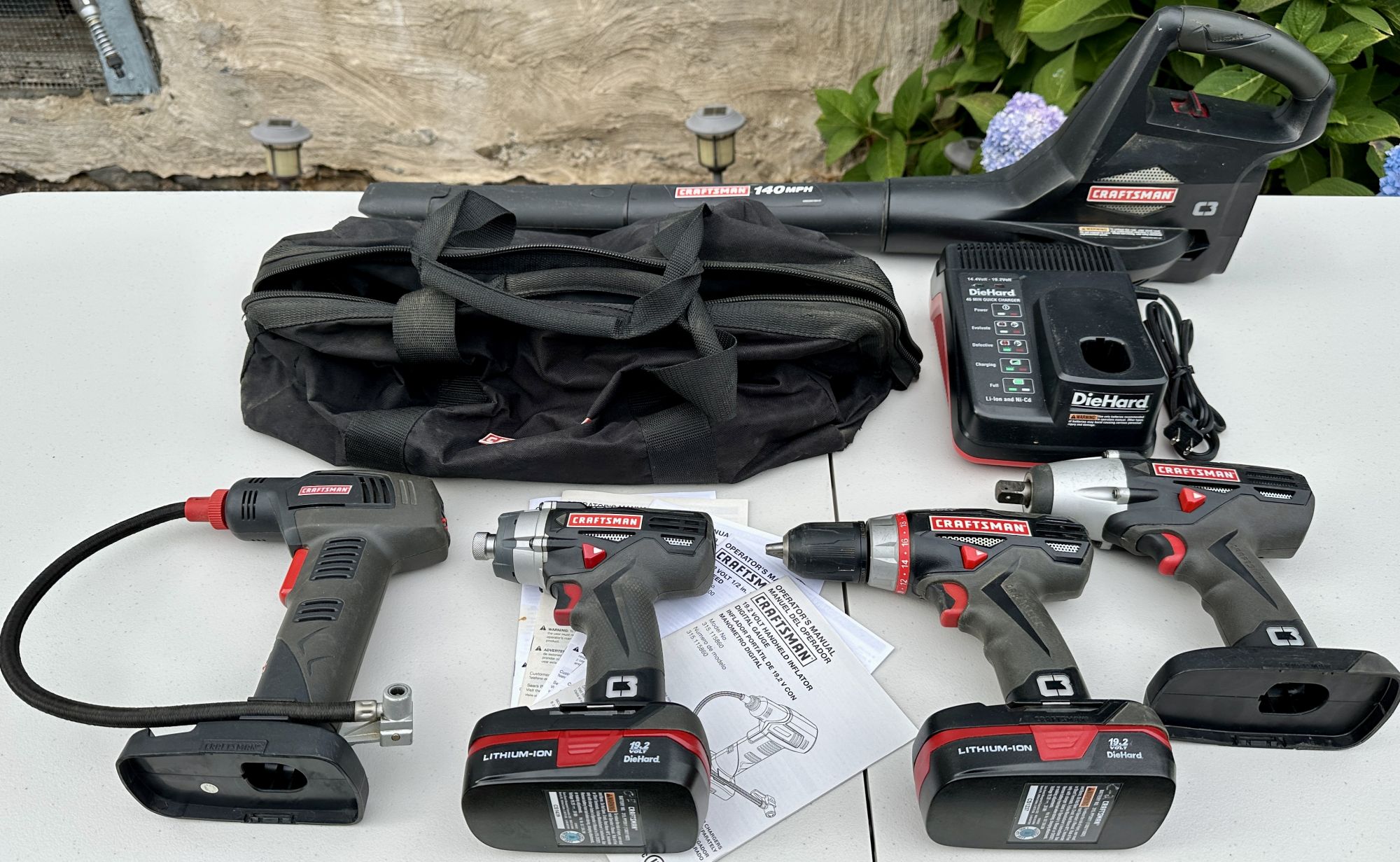 Drill Driver Craftsman Bolt On Battery Charger Charger Craftsman